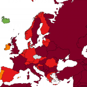 Bulharsko, Francie, Itálie, Slovinsko a Andorra budou zařazené do tmavě červené kategorie zemí podle míry rizika nákazy