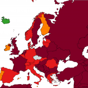 Belgie a Dánsko se přesunou do červené kategorie seznamu zemí podle míry rizika nákazy. Finsko, Irsko a Malta budou oranžové, Island zelený