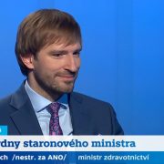 Ministr zdravotnictví Adam Vojtěch byl hostem Interview ČT24