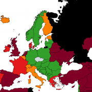 Andorra bude nově v tmavě červené kategorii podle míry rizika nákazy, Dánsko a Francie budou červené
