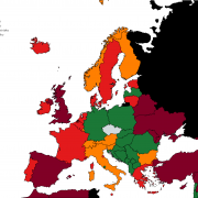 San Marino, Litva, Belgie, Dánsko, Andorra a Švédsko budou nově v červené kategorii zemí podle míry rizika nákazy