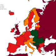 Německo, portugalská Madeira a španělské Baleárské ostrovy budou nově v červené kategorii podle míry rizika nákazy. Do oranžové kategorie se přesune San Marino