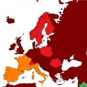Německo, Dánsko, Lichtenštejnsko, Island a Andorra budou v tmavě červené kategorii podle míry rizika nákazy. Rumunsko, Kanárské ostrovy a Madeira budou červené