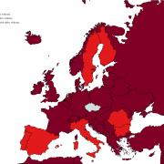 Francie a Madeira budou nově v tmavě červené kategorii zemí podle míry rizika nákazy. Azorské a Kanárské ostrovy budou oranžové