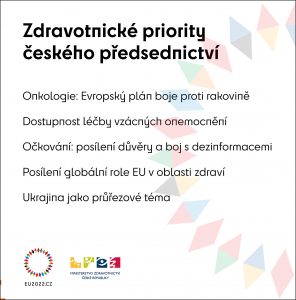 banner zdravotnické priority českého předsednictví