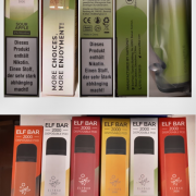 Stanovení nebezpečného výrobku: jednorázová elektronická cigareta zn. ELF BAR 2000 Disposable Pod Sour Apple 6,5 ml, 20 mg/ml (2%) nicotine
