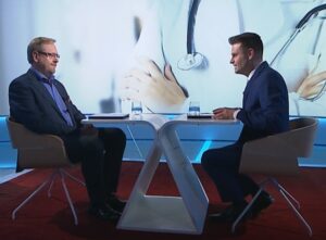 Interview ČT24 v České televizi.