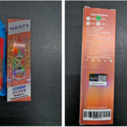 Stanovení nebezpečného výrobku: jednorázová elektronická cigareta zn. WASPE, 12000 puffs, objem 20 ml, s příchutí Strawberry Raspberry Cherry