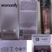 Stanovení nebezpečného výrobku: PADĚLEK parfémovaná voda womanity, MUGLER, EAU DE PARFUM