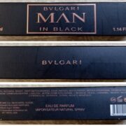 Stanovení nebezpečného výrobku: padělek parfémové vody BVLGARI MAN IN BLACK, EAU DE PARFUM