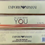 Stanovení nebezpečného výrobku: padělek parfémové vody EMPORIO ARMANI, IN LOVE WITH YOU, EAU DE PARFUM