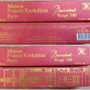 Stanovení nebezpečného výrobku: padělek parfémového extraktu Maison Francis Kurkdjian Paris, Baccarat Rouge 540, EXTRAIT DE PARFUM