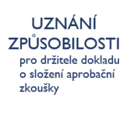 Uznání způsobilosti pro držitele dokladu o složení aprobační zkoušky