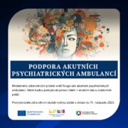 Ministerstvo zdravotnictví podpoří pilotní provoz akutních psychiatrických ambulancí