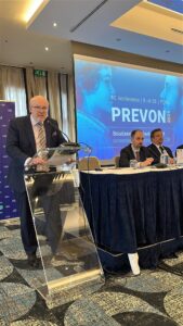Ministr zdravotnictví Vlastimil Válek na zahájení letošní konference PREVON.