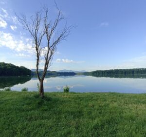 Žermanické jezero v Moravskoslezském kraji 